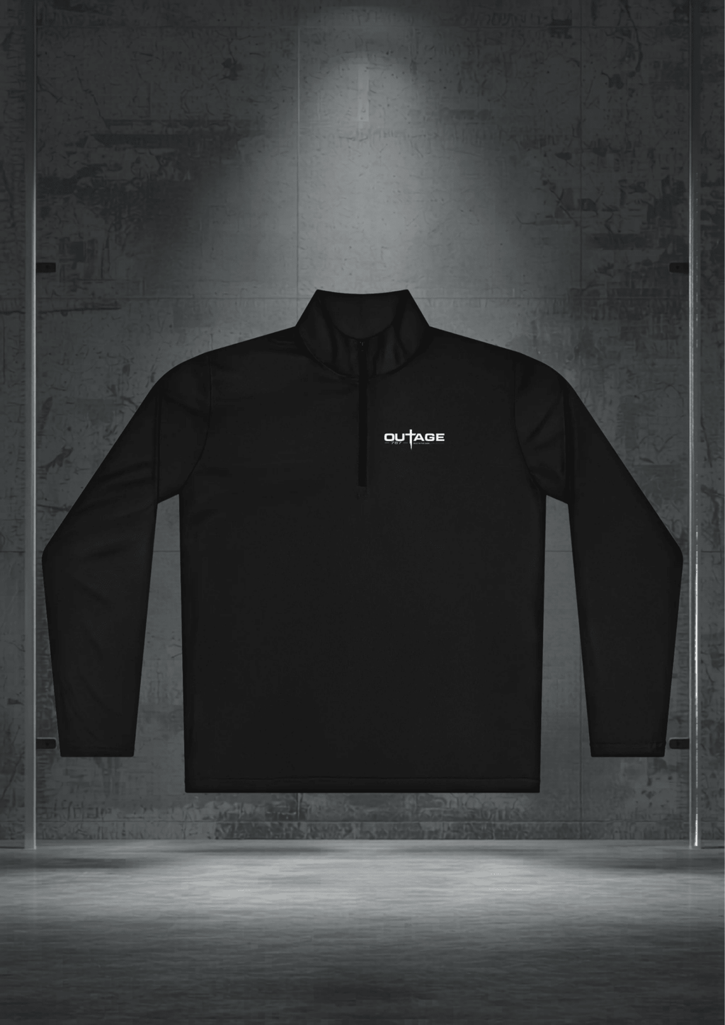 Lightweight quarter - zip pullover