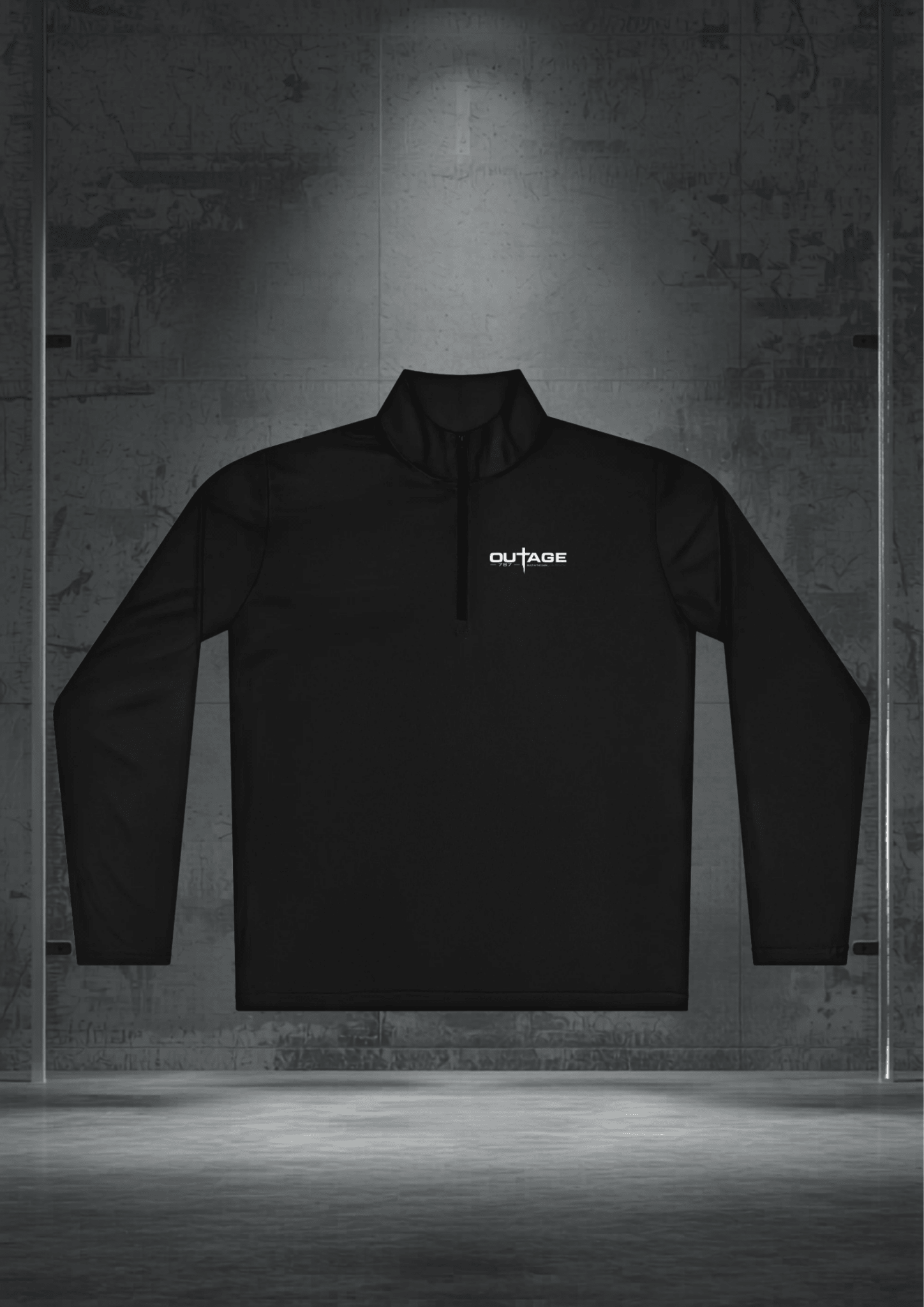 Lightweight quarter - zip pullover