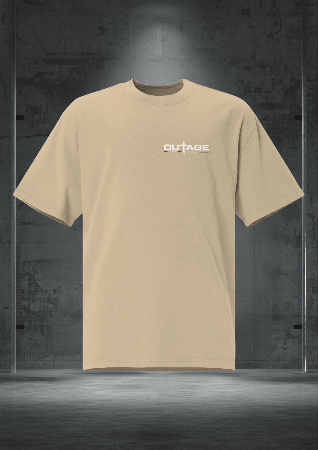 Oversized faded t-shirt