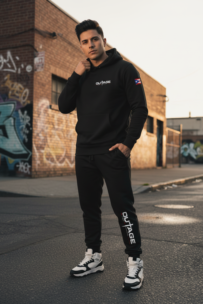 Unisex Hoodie & Sweatpants Street Style