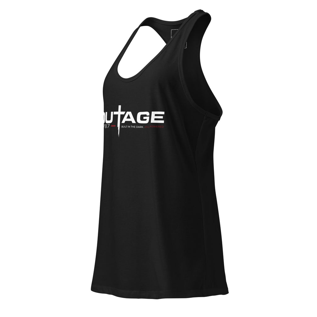 Women’s fitted racerback tank top