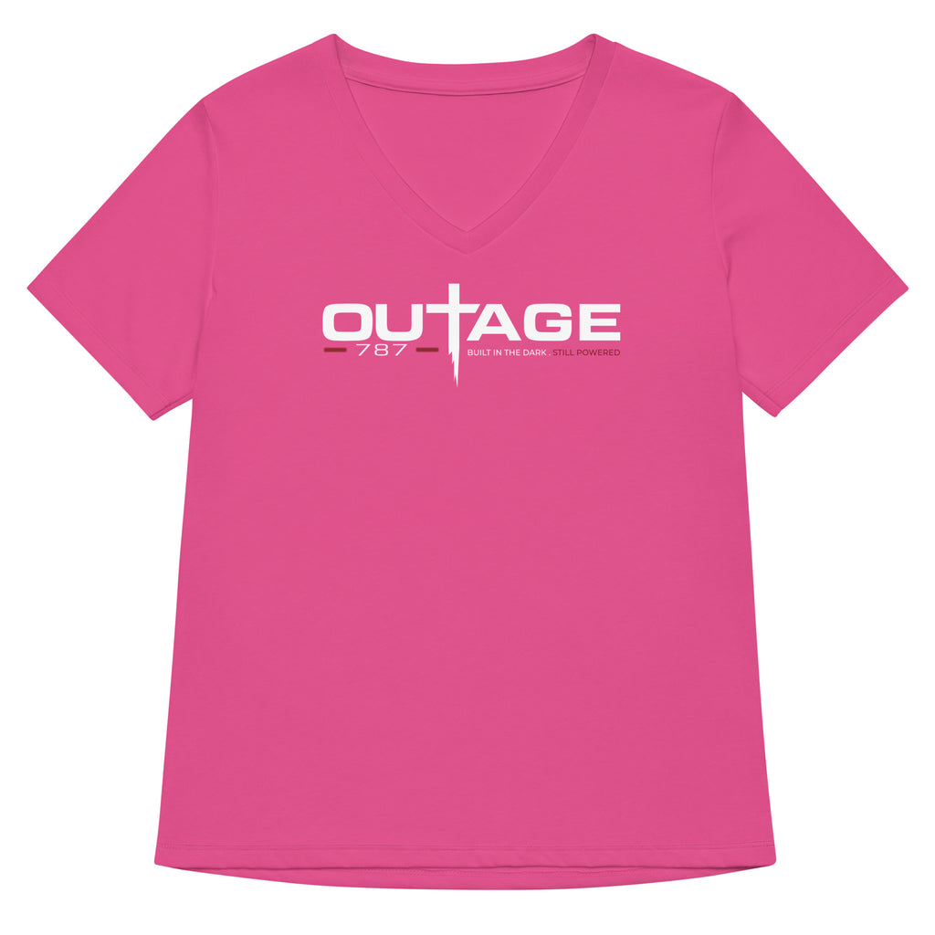 Women’s relaxed v - neck t-shirt