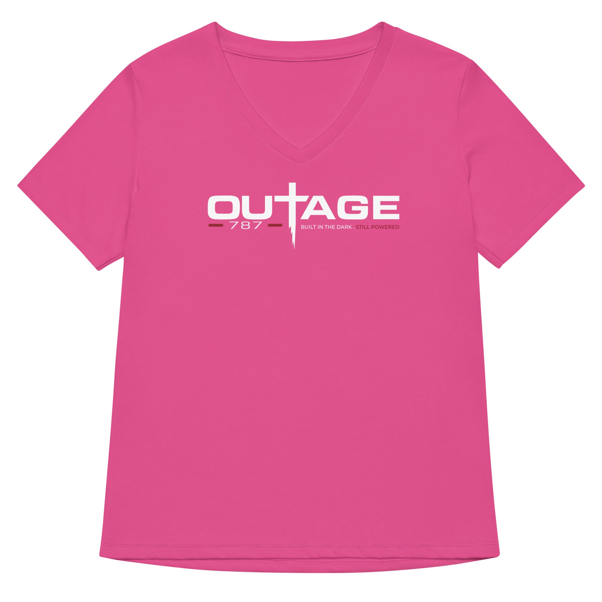 Women’s relaxed v - neck t-shirt