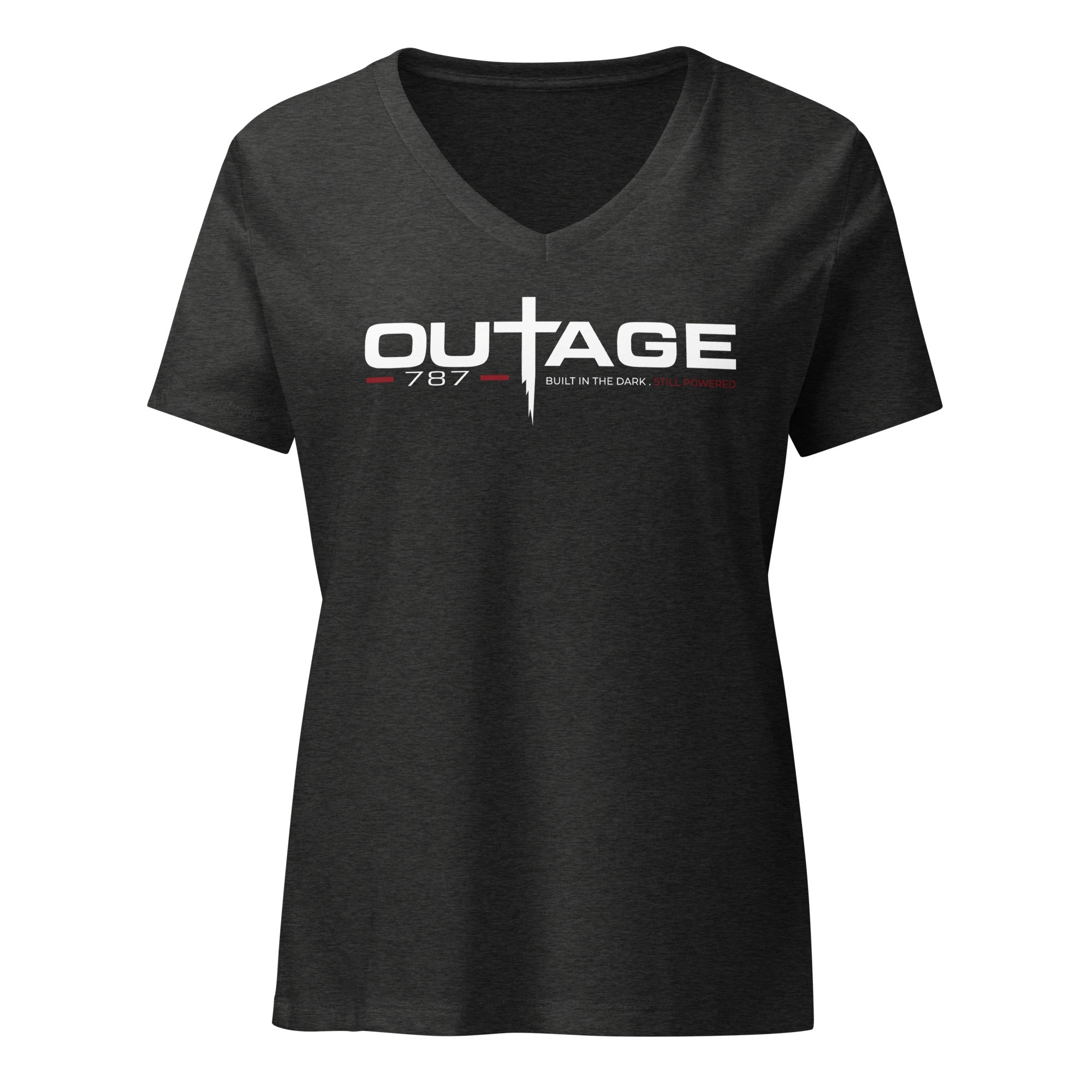Women’s relaxed v - neck t-shirt