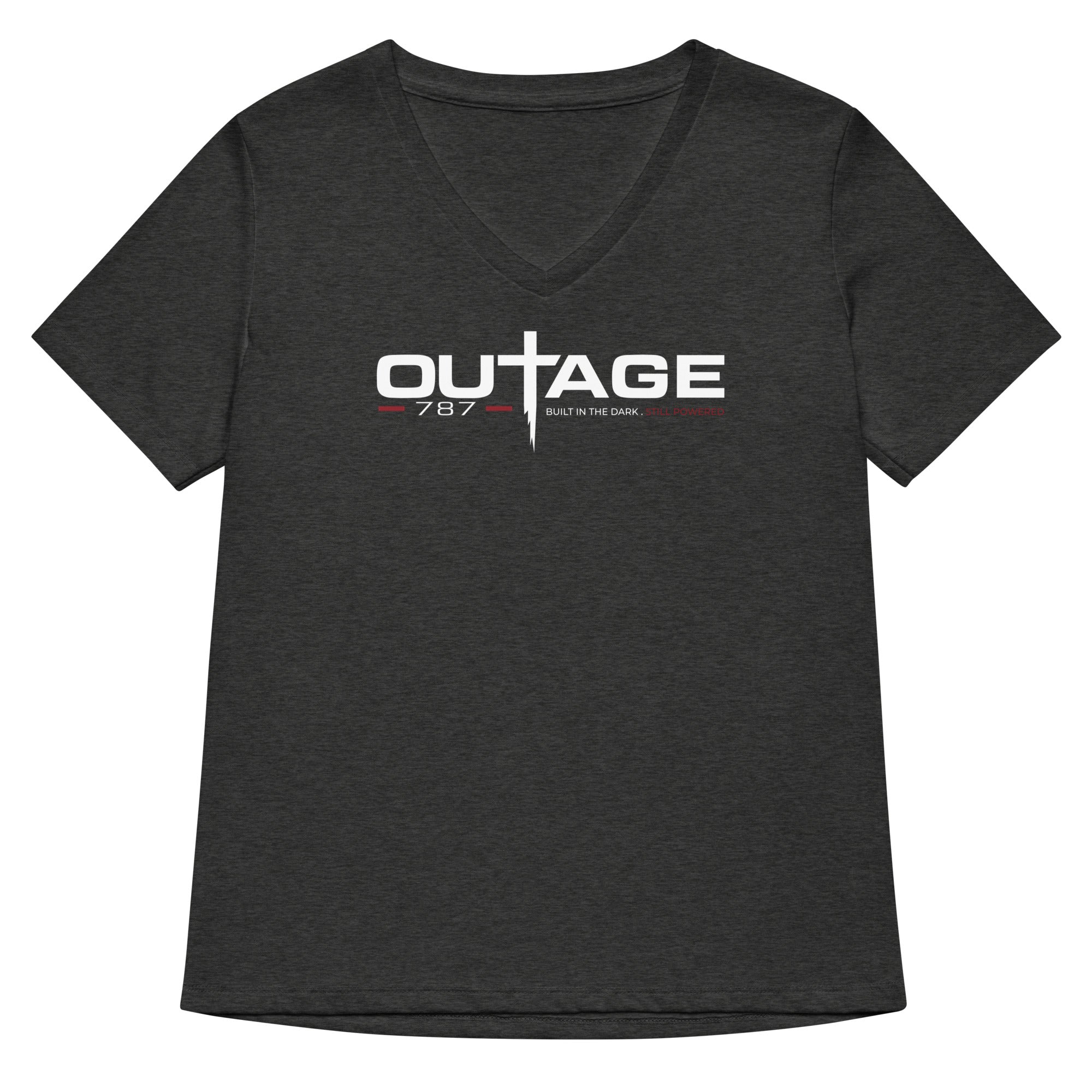 Women’s relaxed v - neck t-shirt