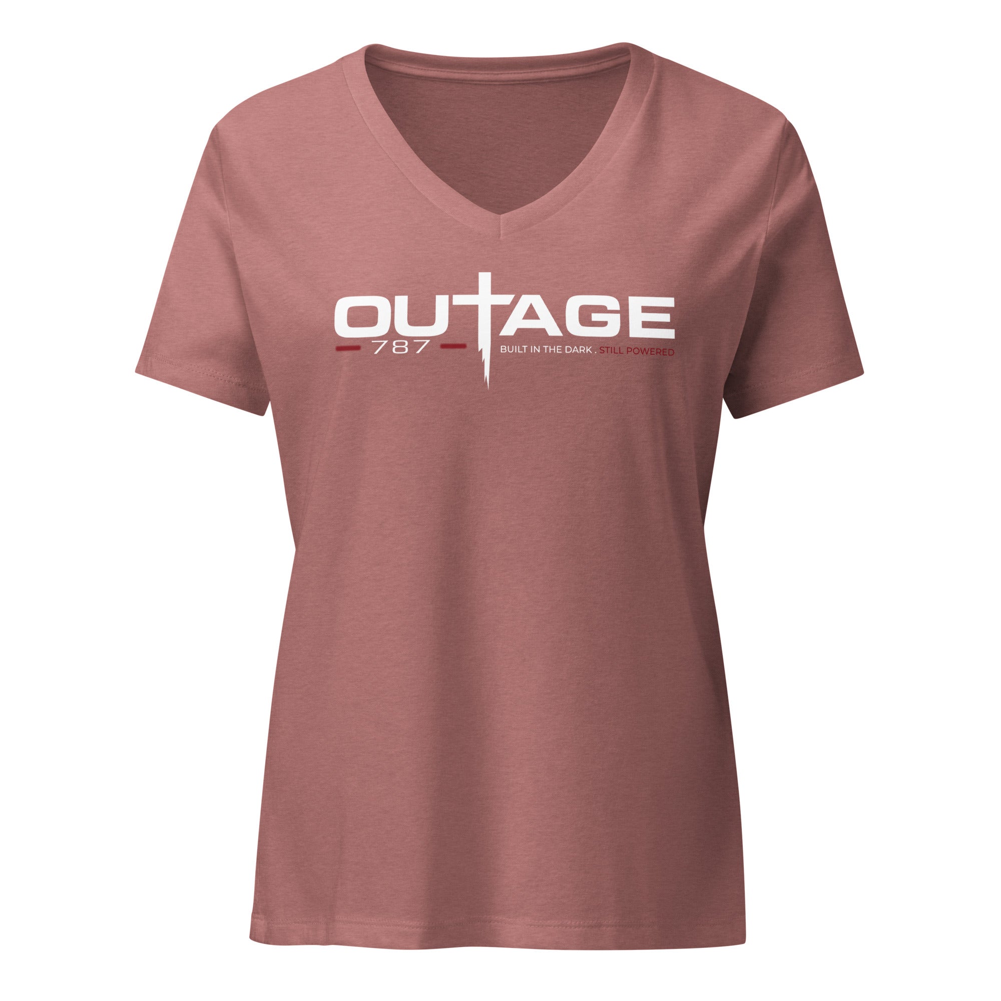 Women’s relaxed v - neck t-shirt