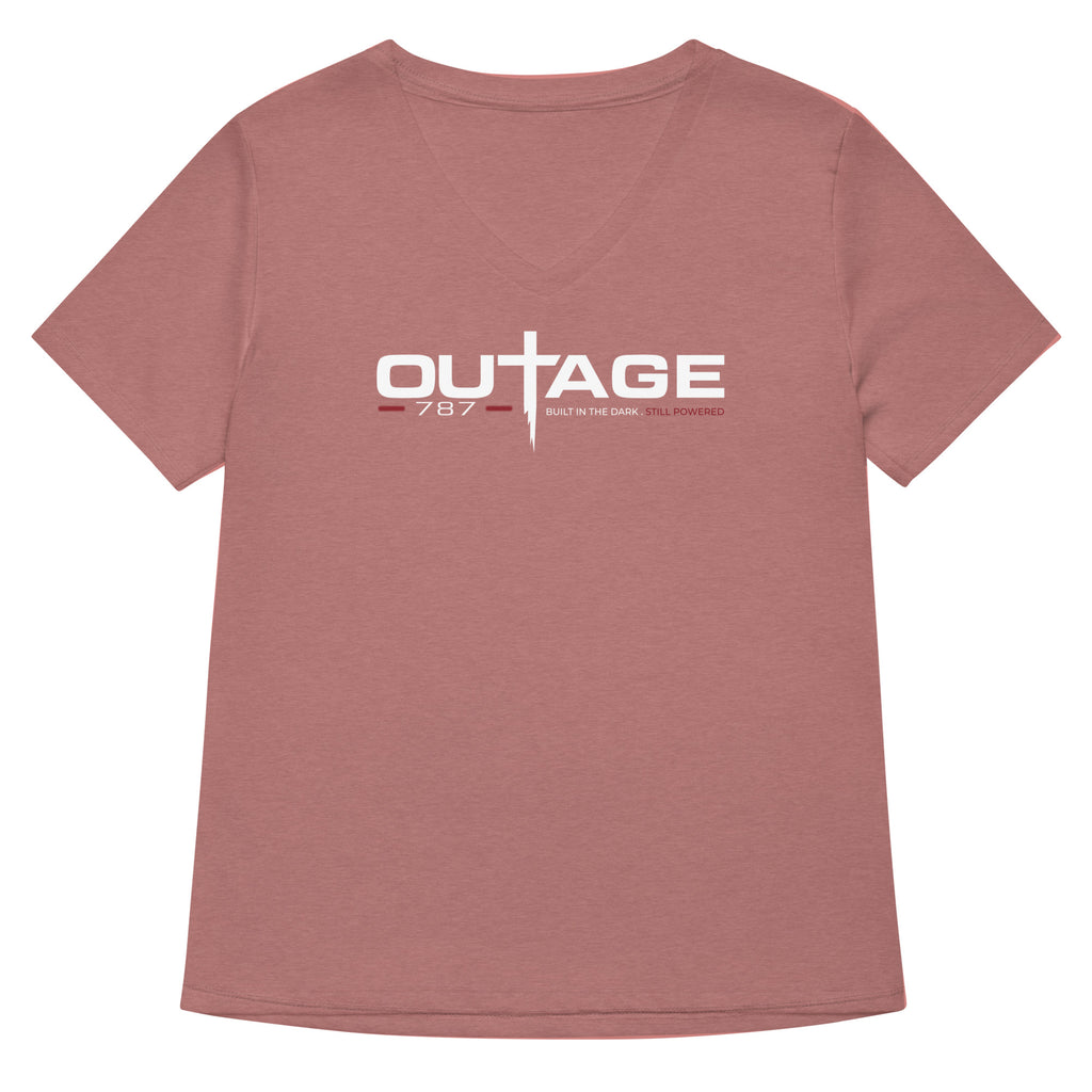 Women’s relaxed v - neck t-shirt