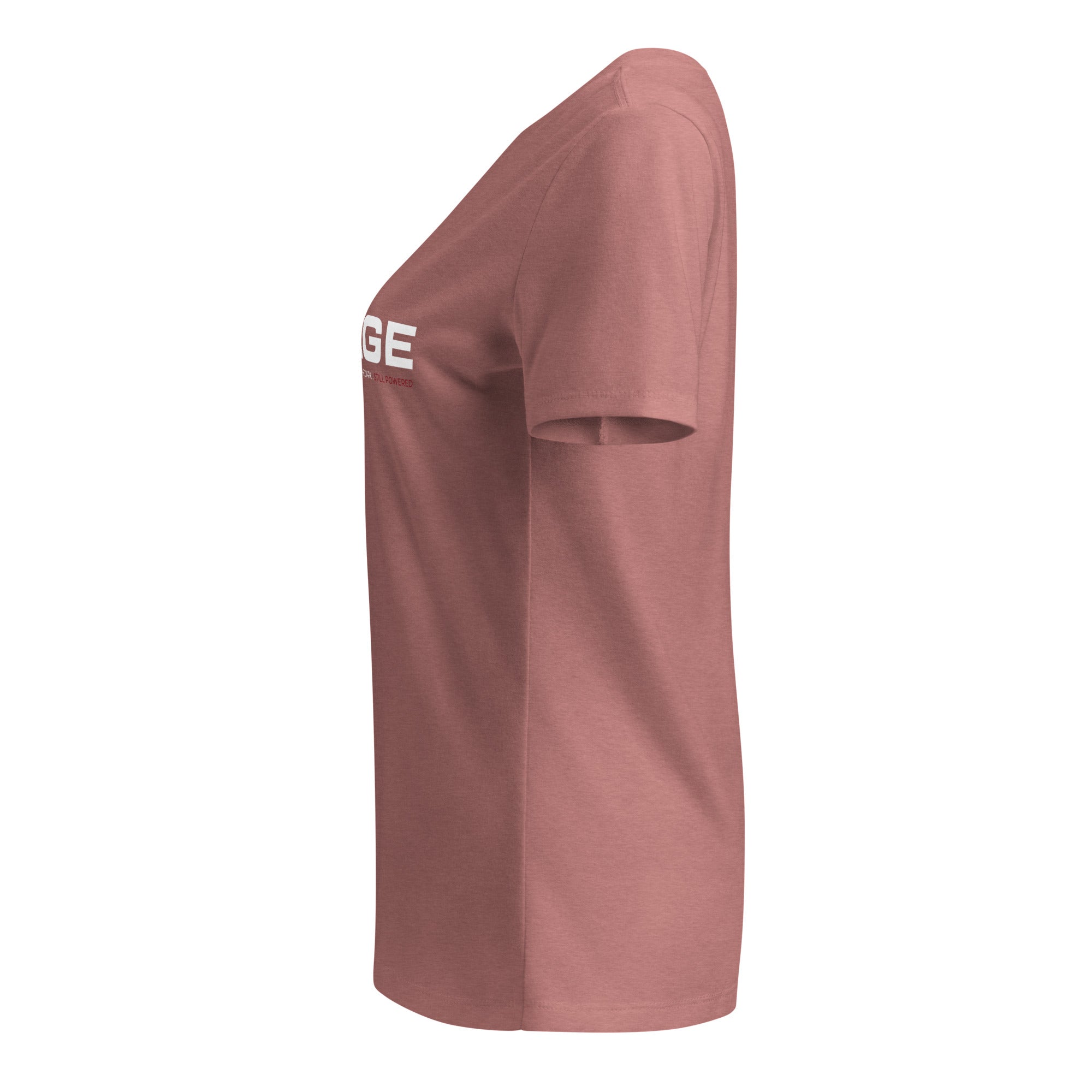 Women’s relaxed v - neck t-shirt