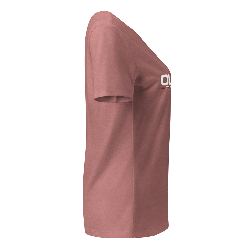 Women’s relaxed v - neck t-shirt