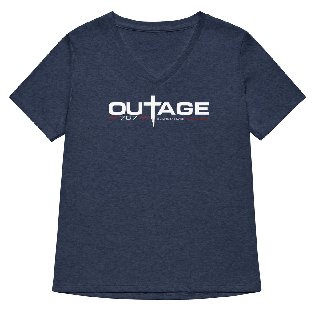 Women’s relaxed v - neck t-shirt