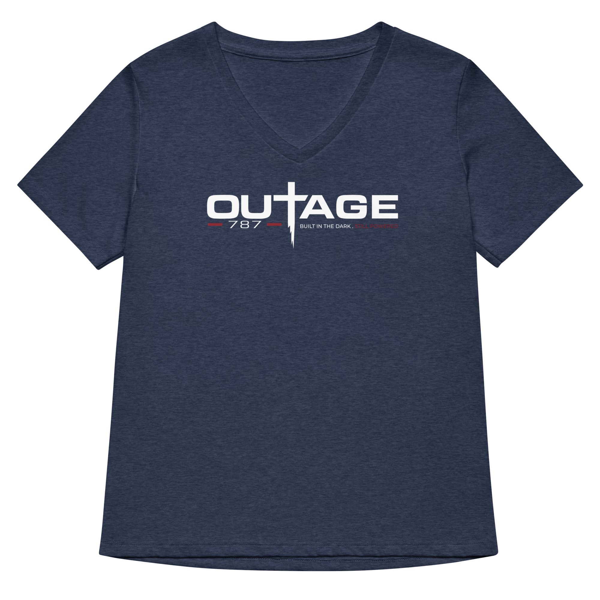 Women’s relaxed v - neck t-shirt
