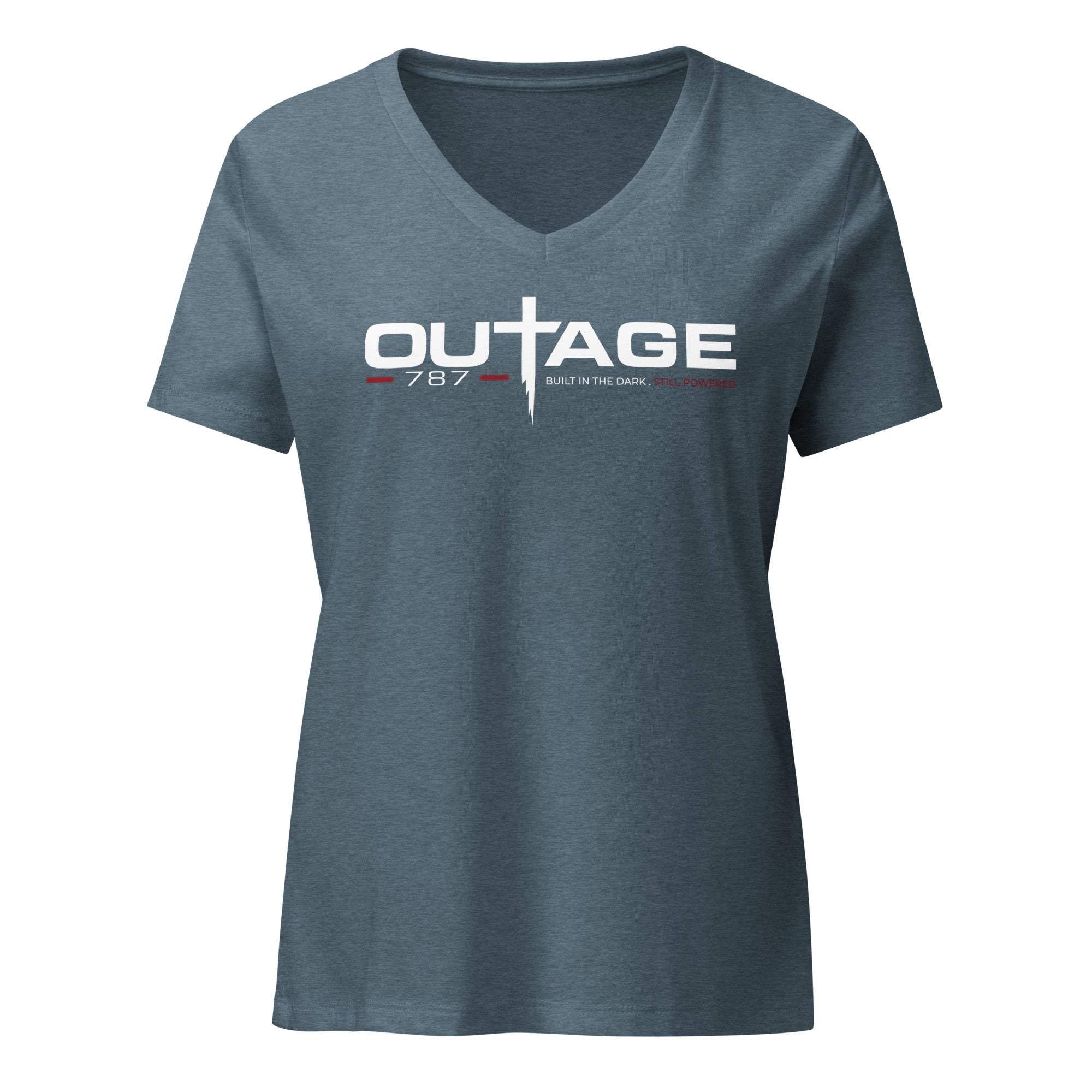 Women’s relaxed v - neck t-shirt