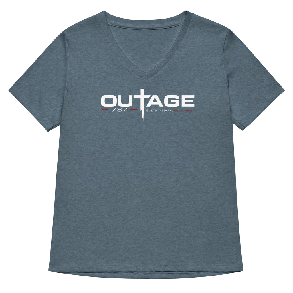 Women’s relaxed v - neck t-shirt