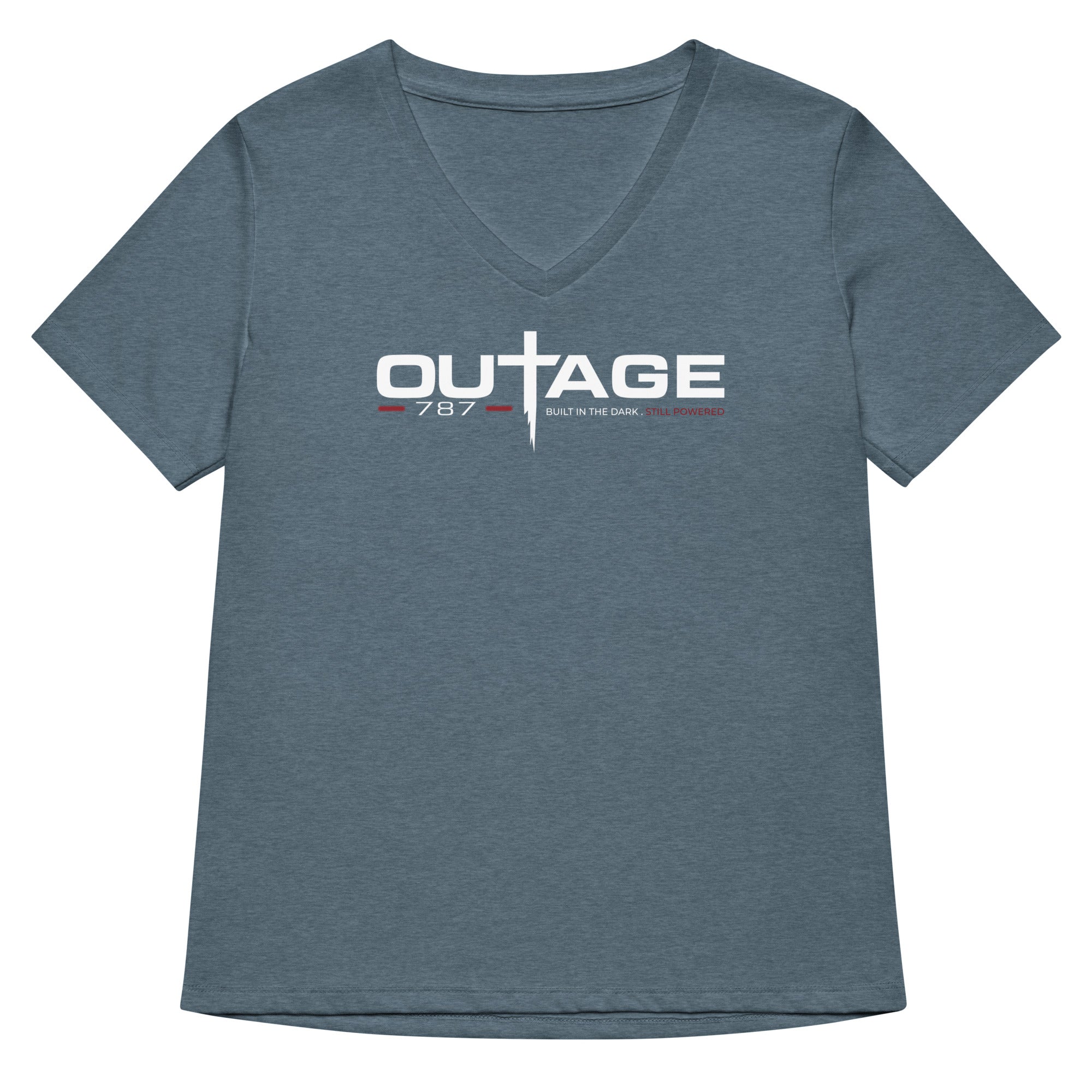 Women’s relaxed v - neck t-shirt