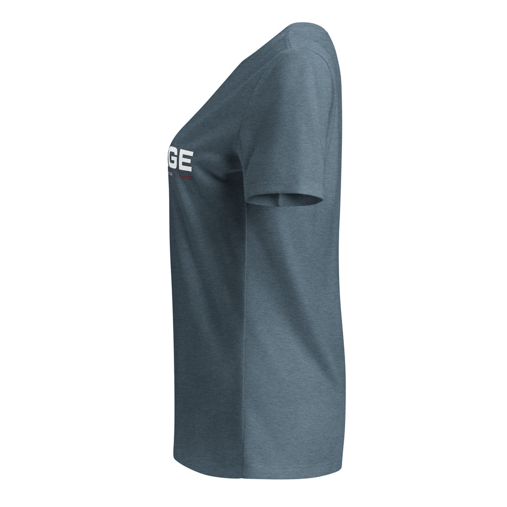 Women’s relaxed v - neck t-shirt