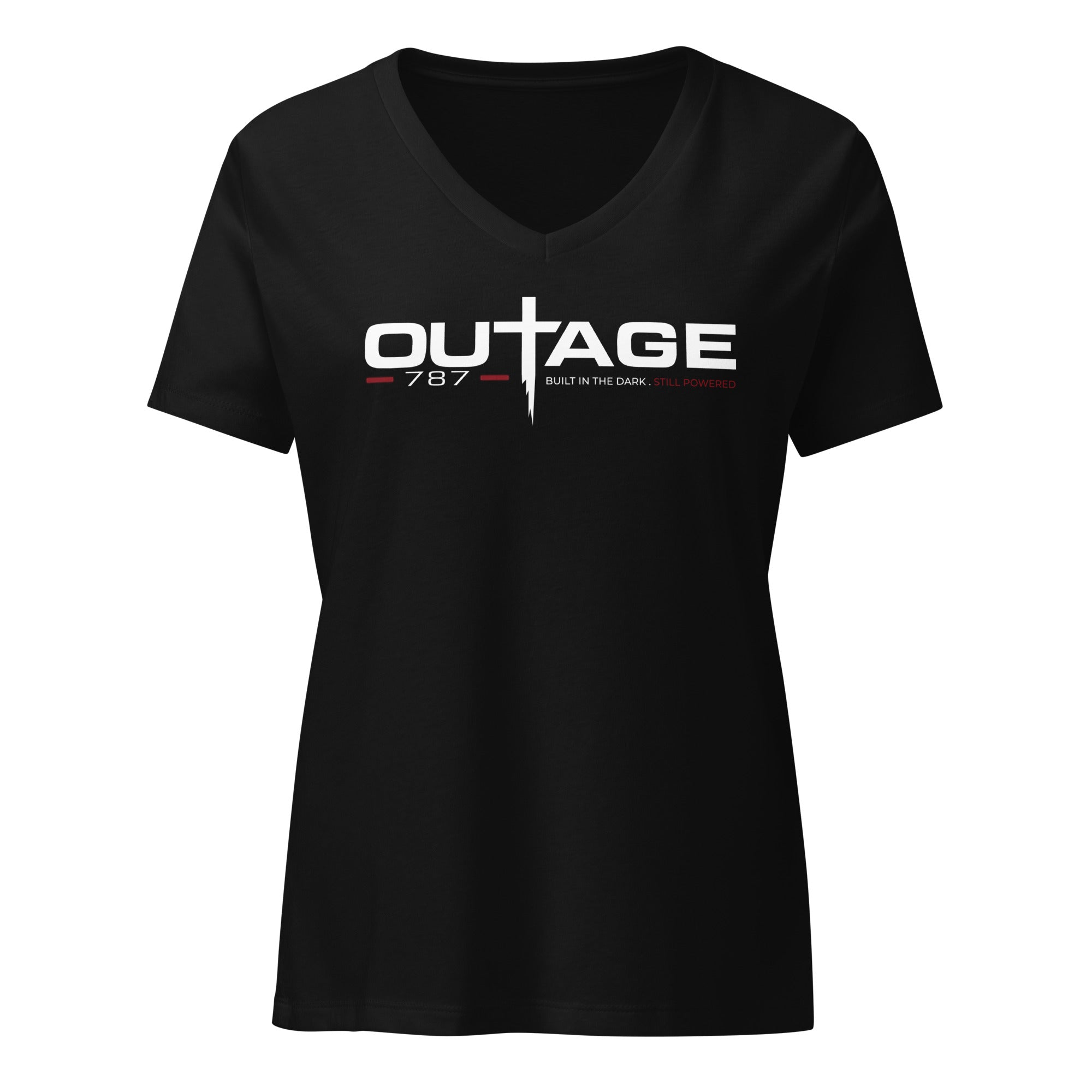 Women’s relaxed v - neck t-shirt