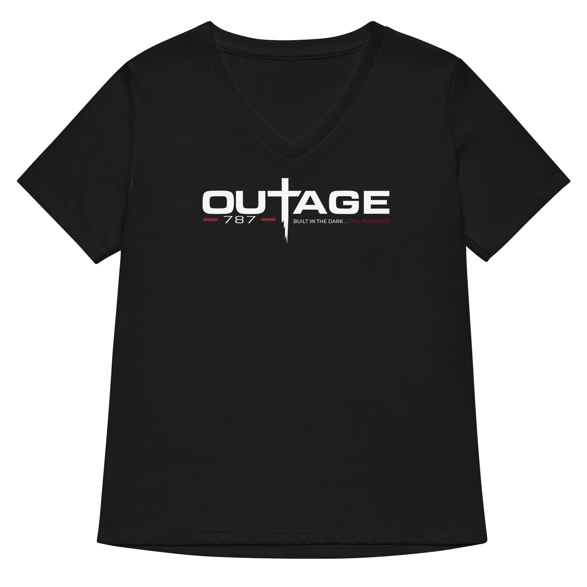 Women’s relaxed v - neck t-shirt