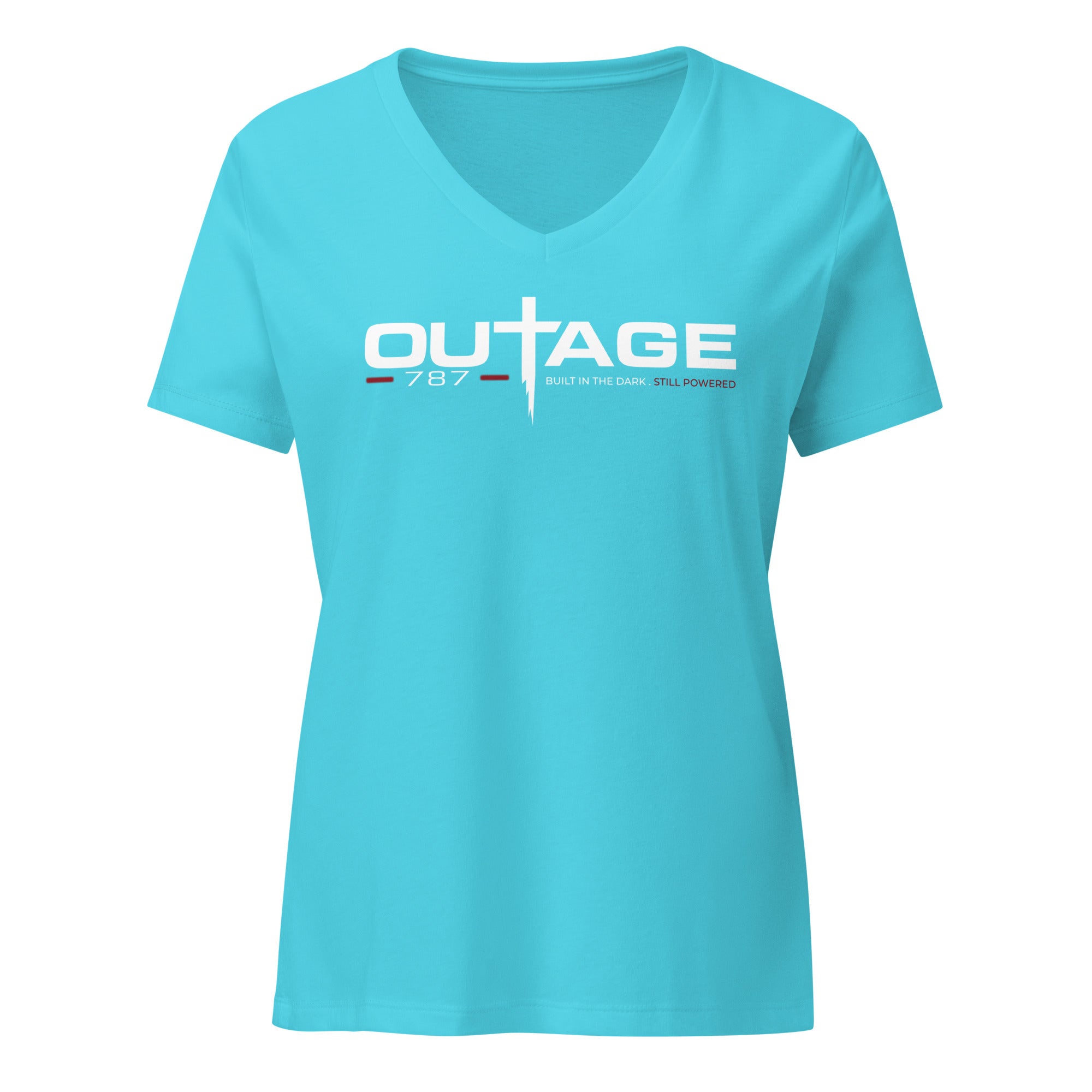 Women’s relaxed v - neck t-shirt