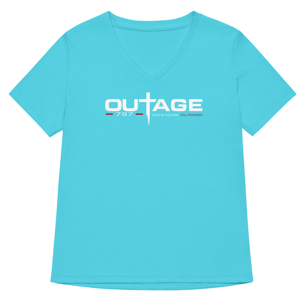 Women’s relaxed v - neck t-shirt