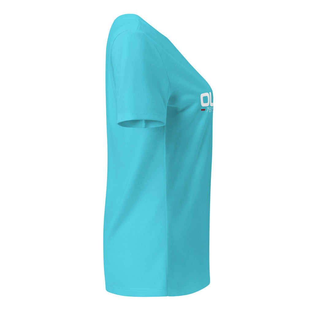Women’s relaxed v - neck t-shirt